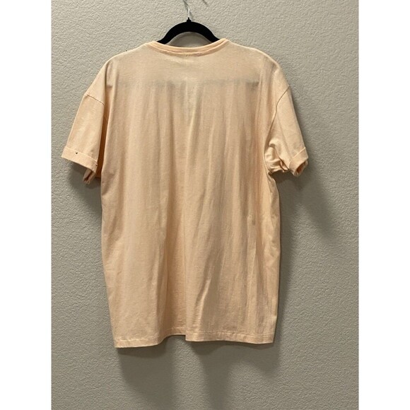 Vintage Rare Tony Ward Rare Xperiance Western Leather Fringe Studs Tee Large - Picture 2 of 7